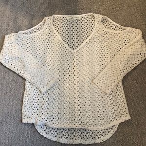 Vintage Havana Cold Shoulder Top